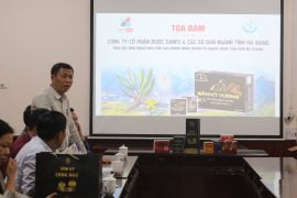 Dược Sanfo hợp tác cùng sở ban ngành tỉnh Hà Giang phát triển vùng trồng dược liệu đạt chuẩn